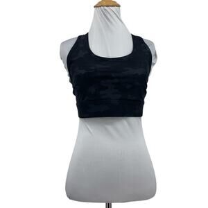 Fabletics Sports Bra Women S Small Camo On The Go Medium Impact Racerback Padded